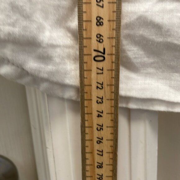 Tommy Bahama - Baggy 100% Linen Button Down Shirt - Cream Neutral - M - Picture 7 of 10